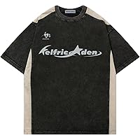 Aelfric Eden Mens Oversized T Shirts Tees Distorted Portrait